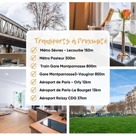 Appartamento Pacino Invalides-tour Eiffel- 4 Pers